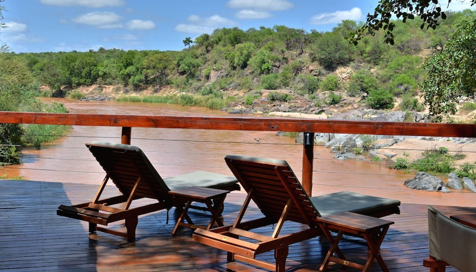 Terasse - Bushriver Lodge