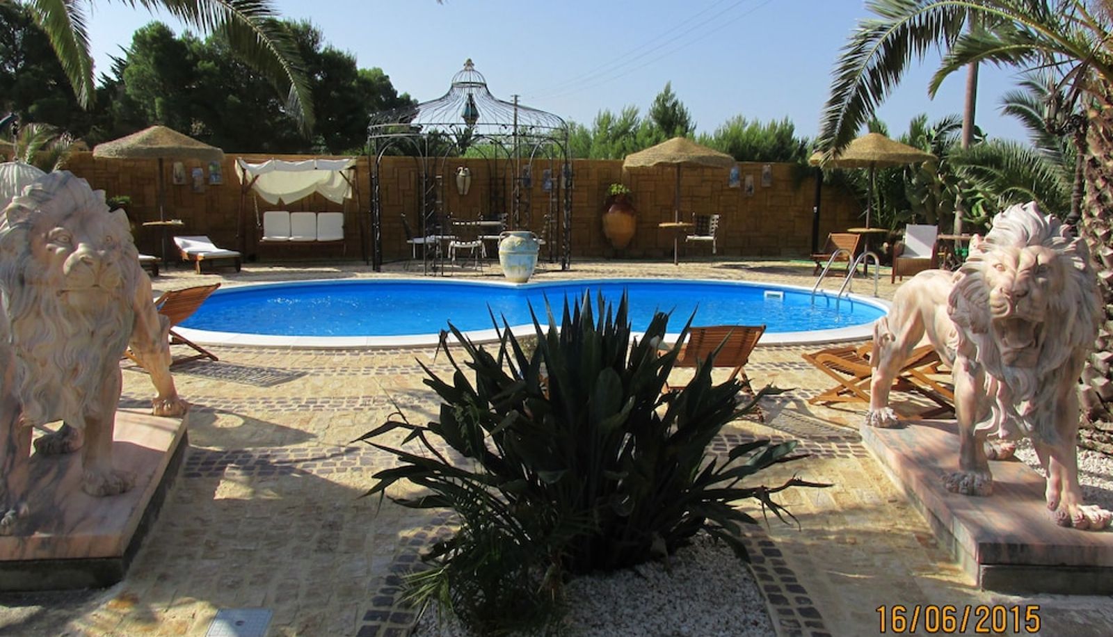 Piscina - Agriturismo Reggia Saracena