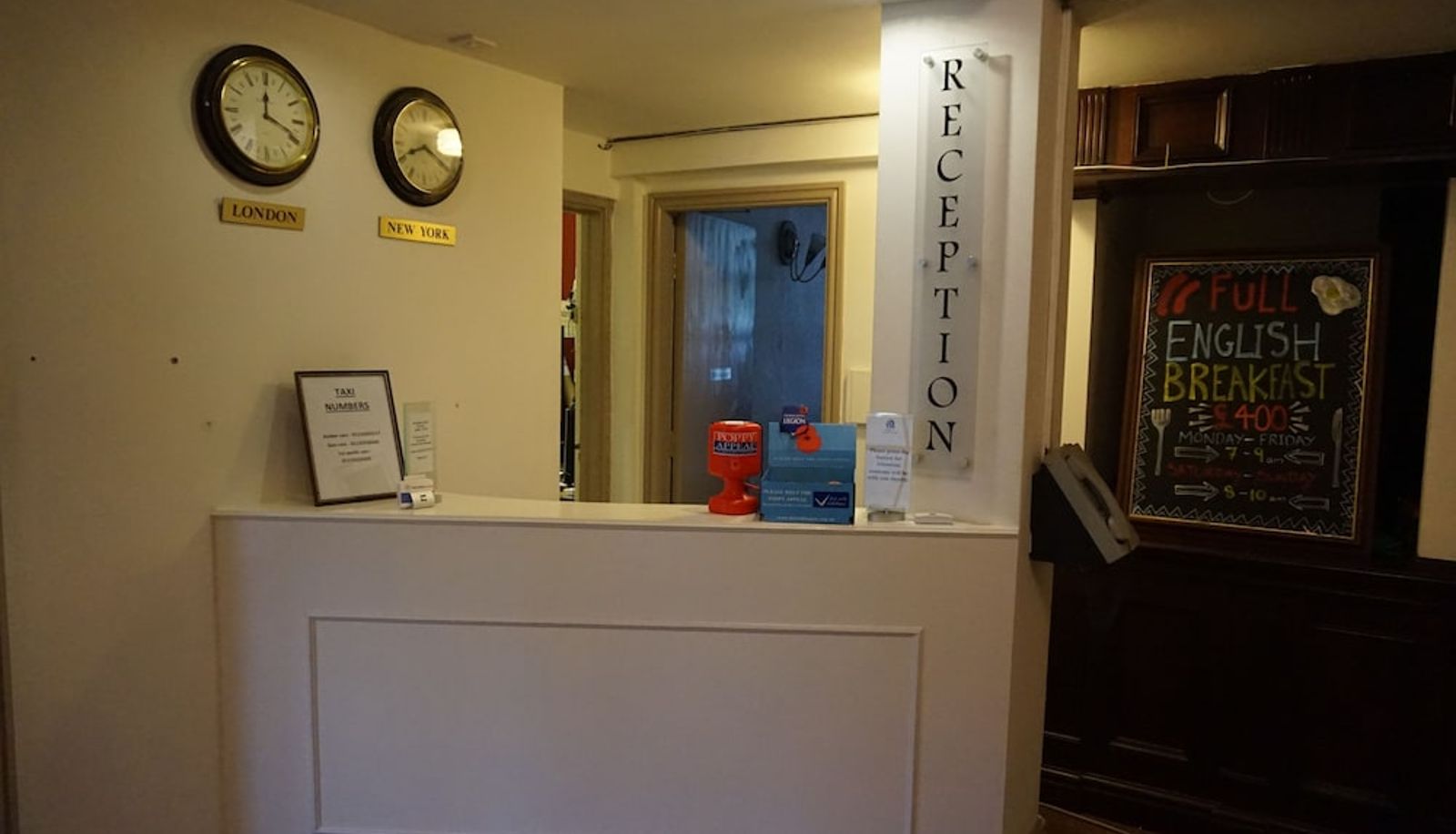 Recepcja - The Boundary Hotel