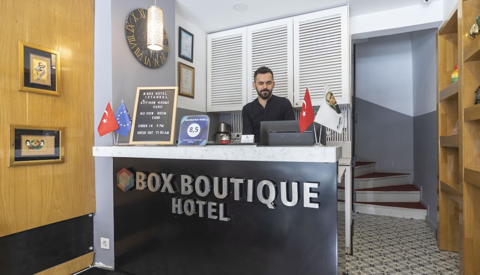 Recepcja - Istanbul Box Boutique Hotel