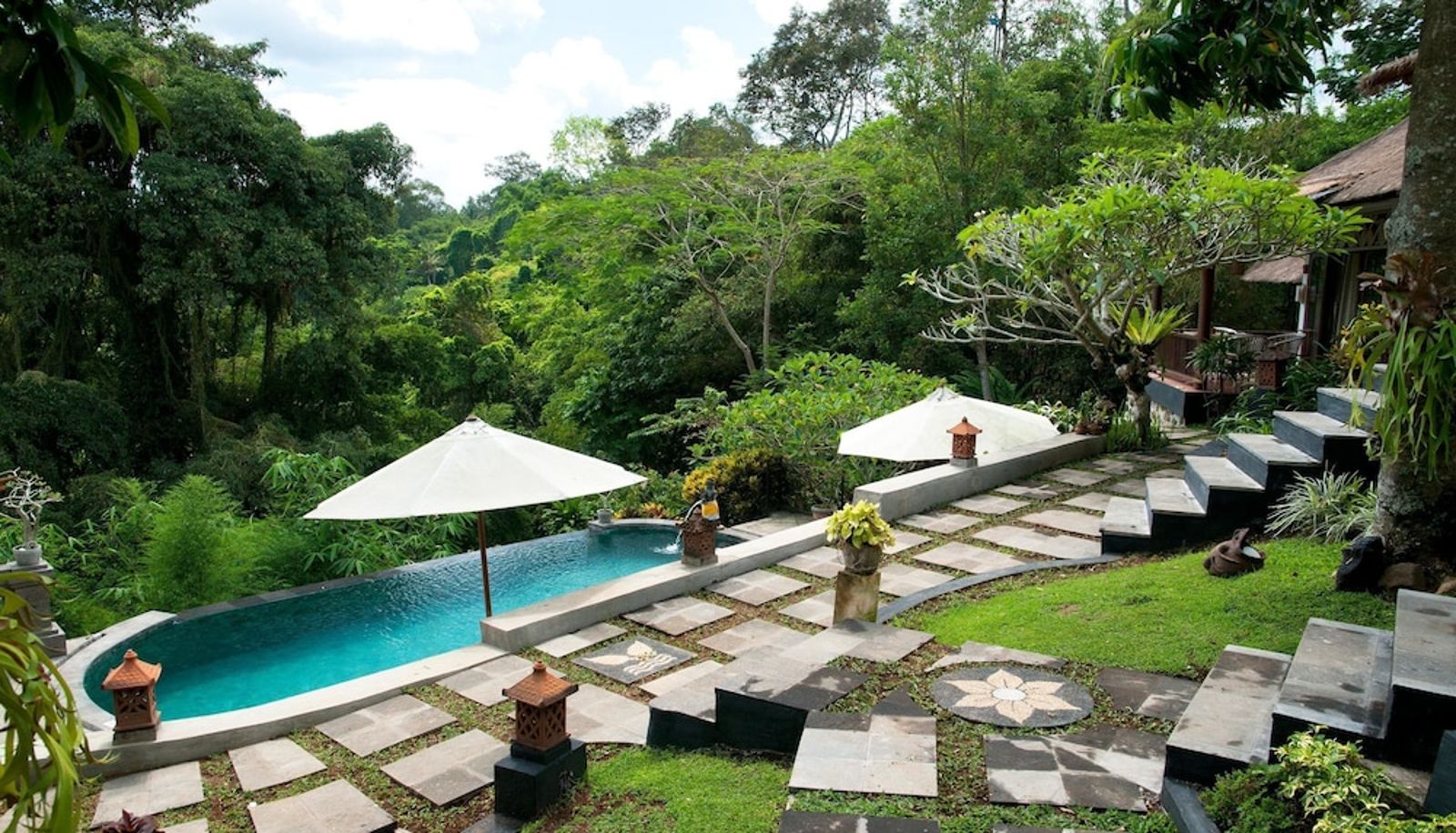 Basen - Ubud Dedari Villas