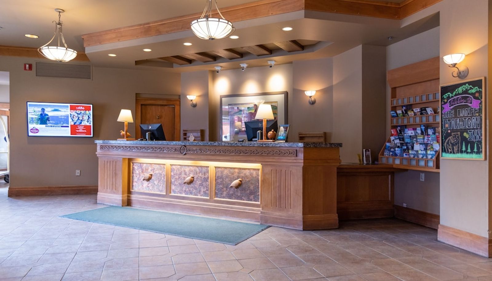 Réception - Banff Ptarmigan Inn