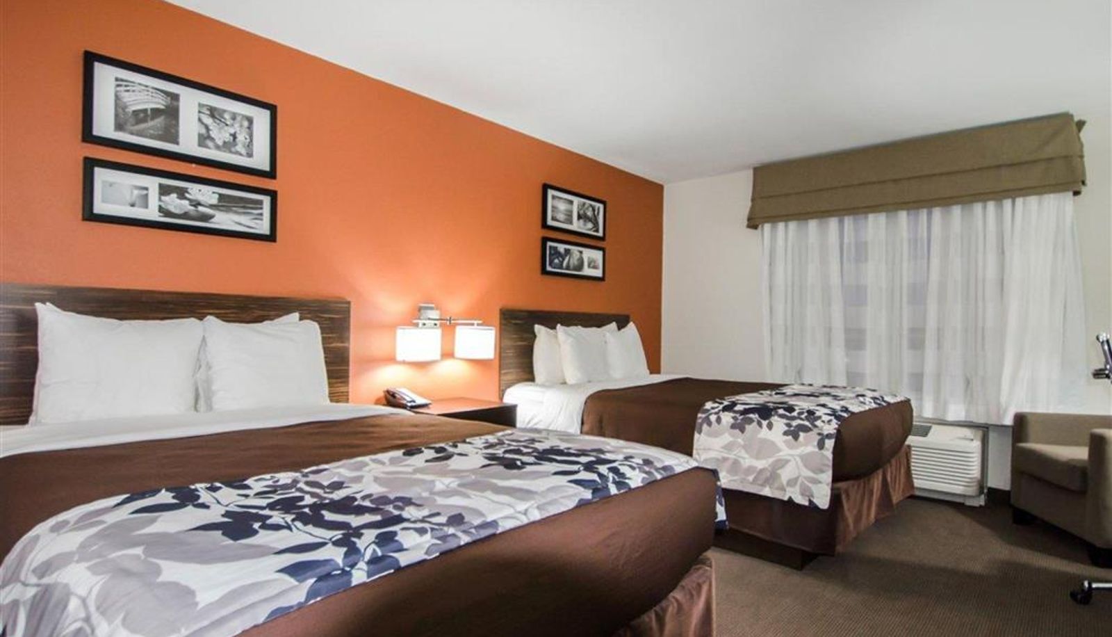 Zimmer - Sleep Inn & Suites And Conference Center Downtown