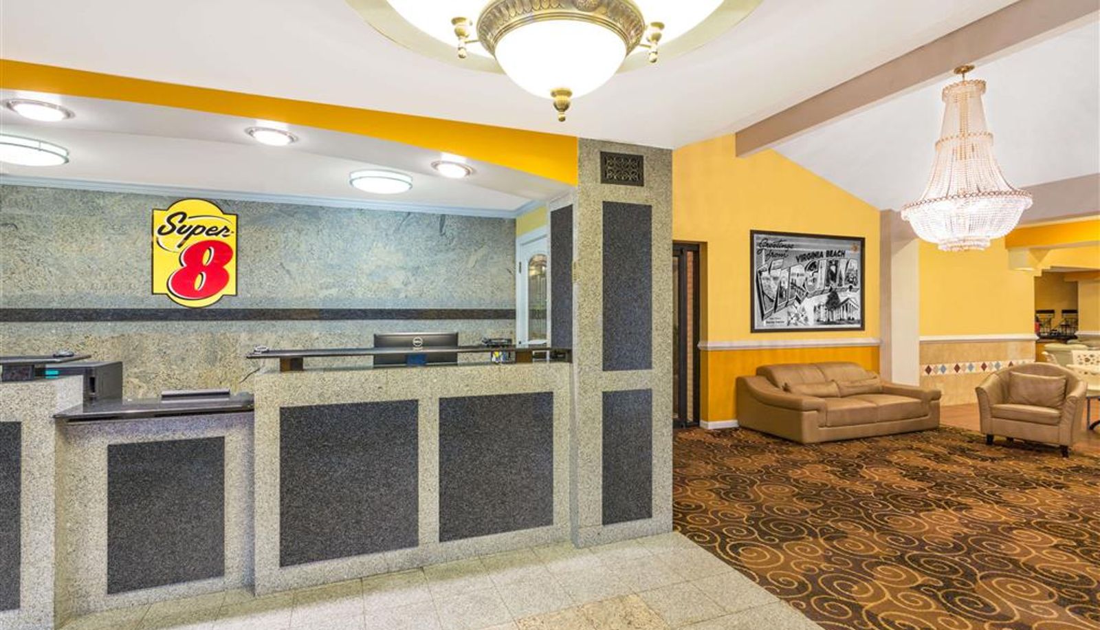 Hall - Super 8 by Wyndham Virginia Beach Oceanfront