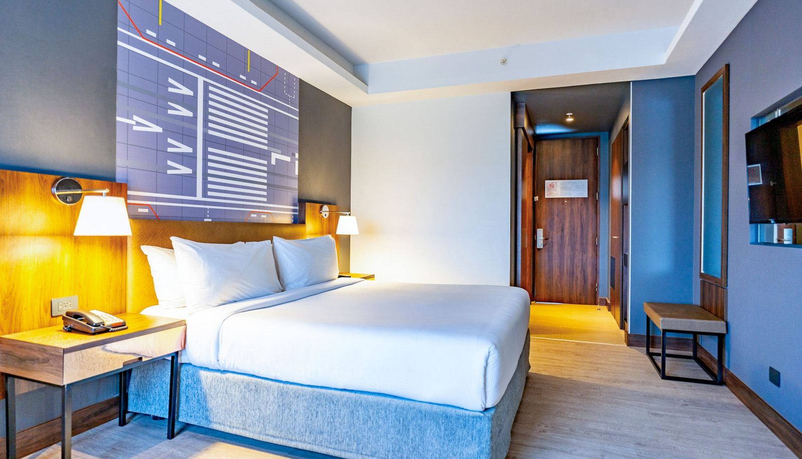 Chambre - Courtyard by Marriott Santiago Airport