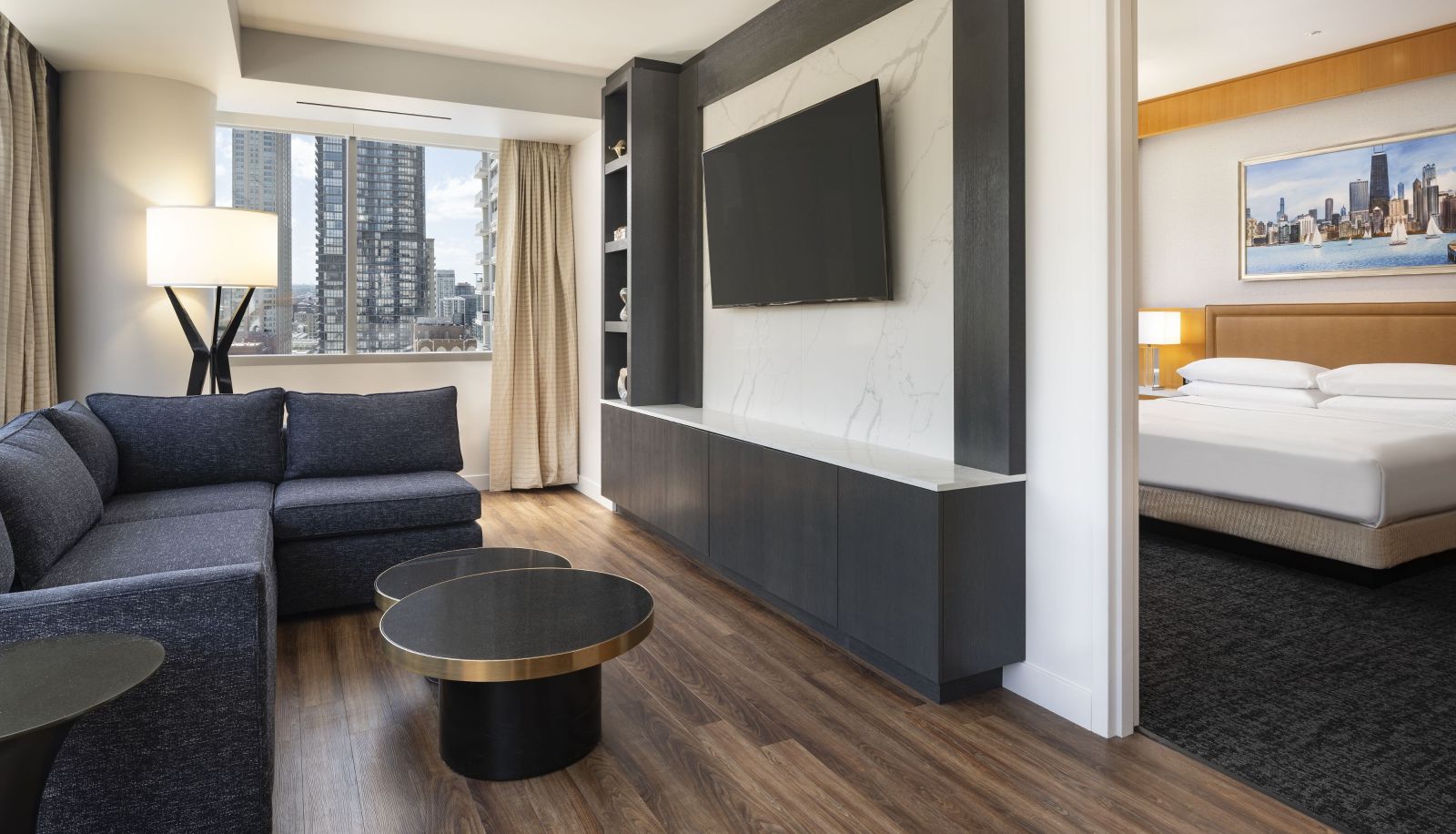 Zimmer - Residence Inn by Marriott Chicago Downtown Magnificent Mile