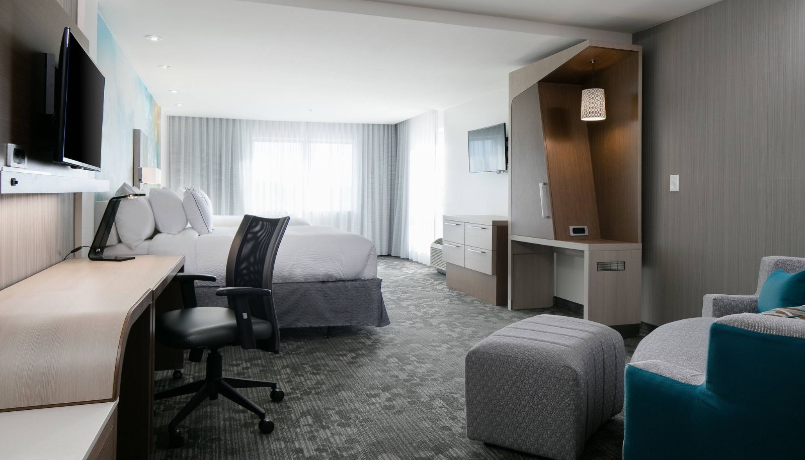 Zimmer - Courtyard by Marriott Omaha South-Bellevue at Event Center