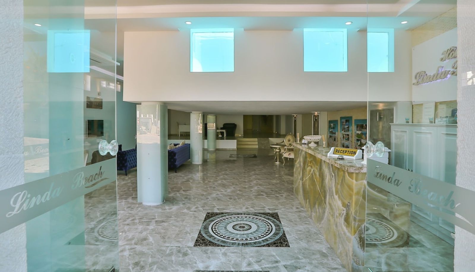 Rezeption - Linda Beach Class Hotel - Boutique Class