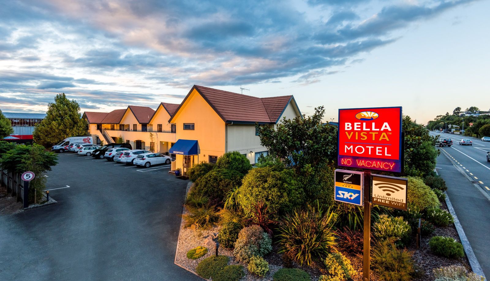 Salón - Bella Vista Motel Nelson