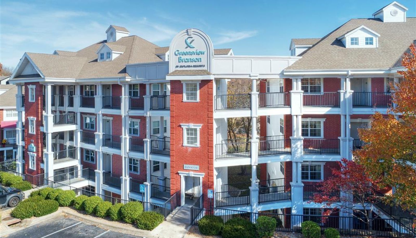 Widok na zewnątrz - Greensview Branson