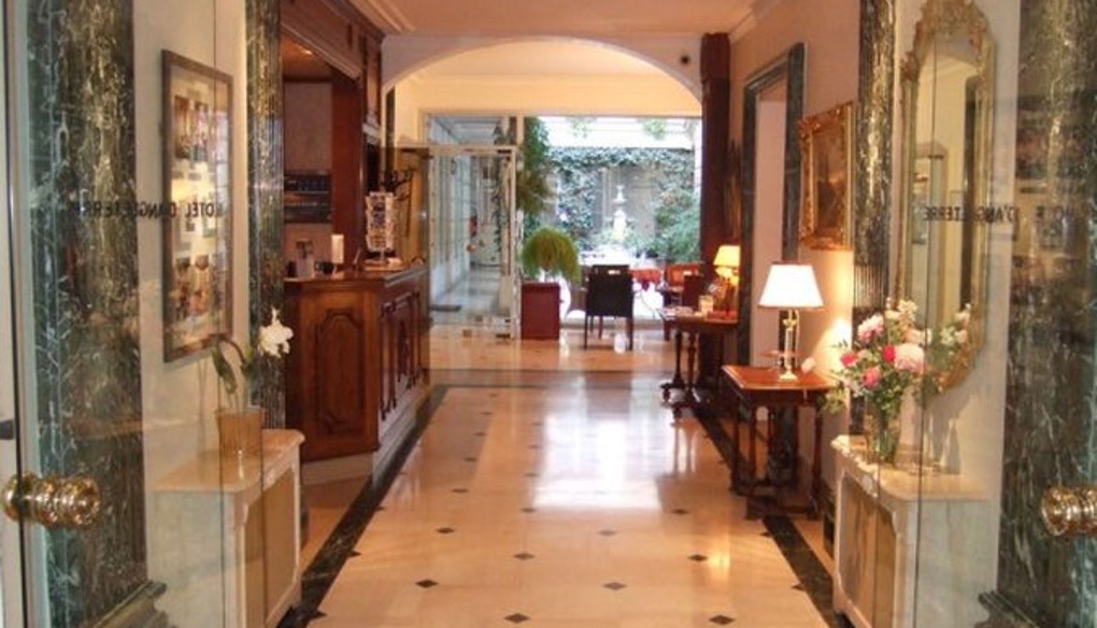 Lobby - Hotel d Angleterre Saint germain des Pres