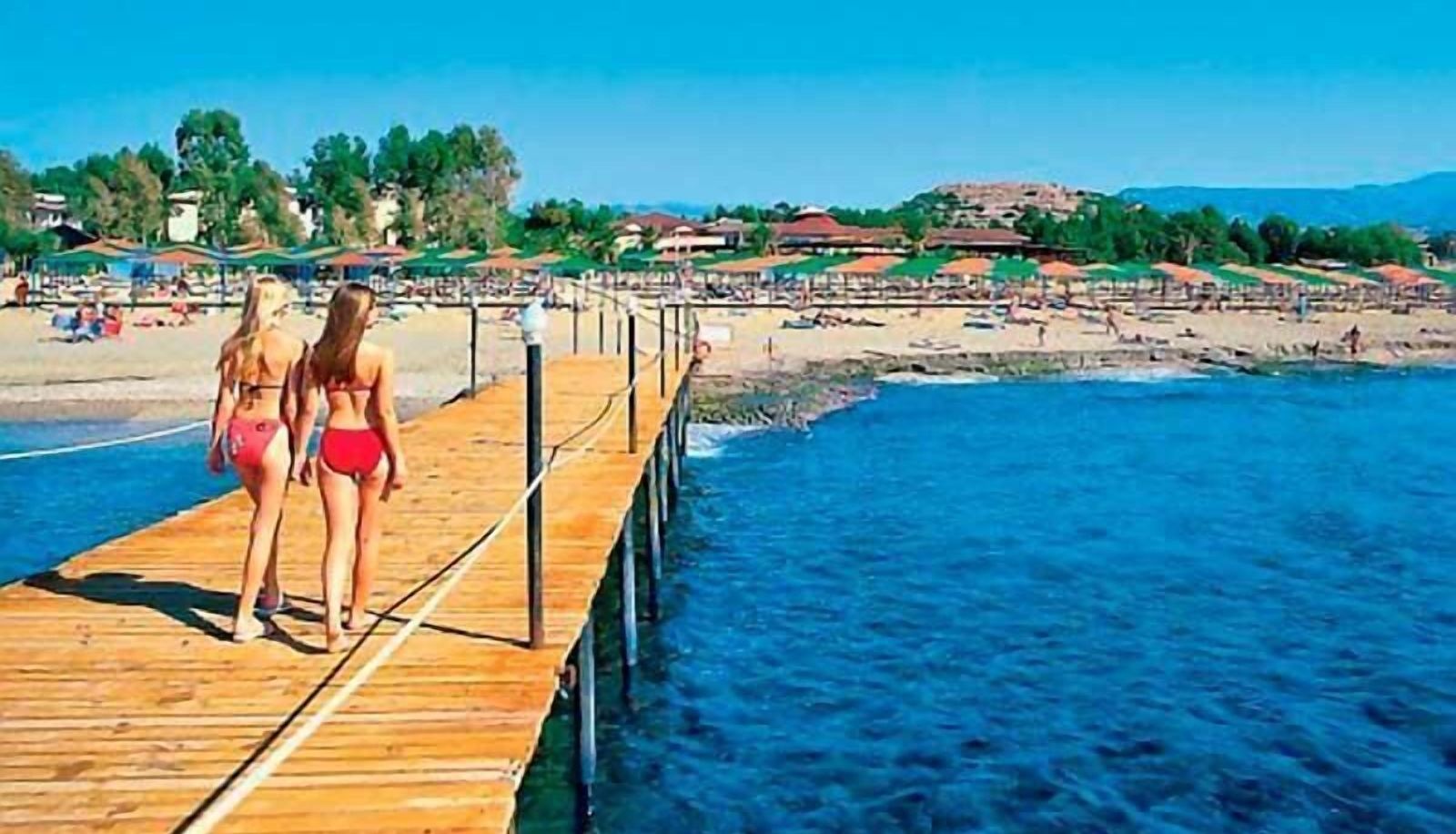 Terasse - Club Oasis Eternity Hotel - All Inclusive