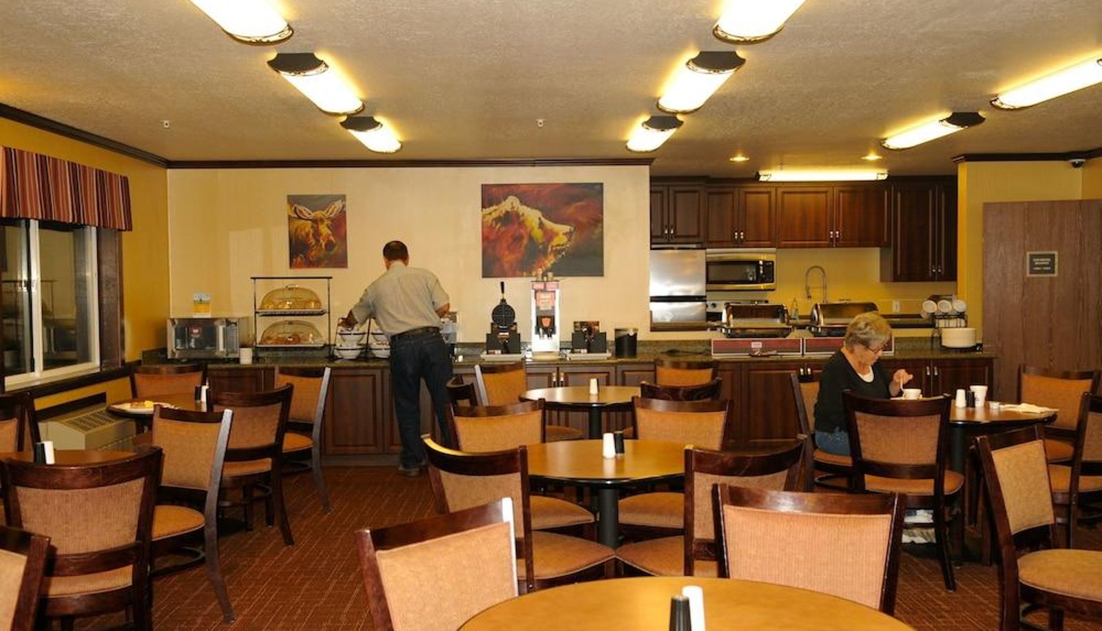 Kawiarnia/bar - Yellowstone West Gate Hotel