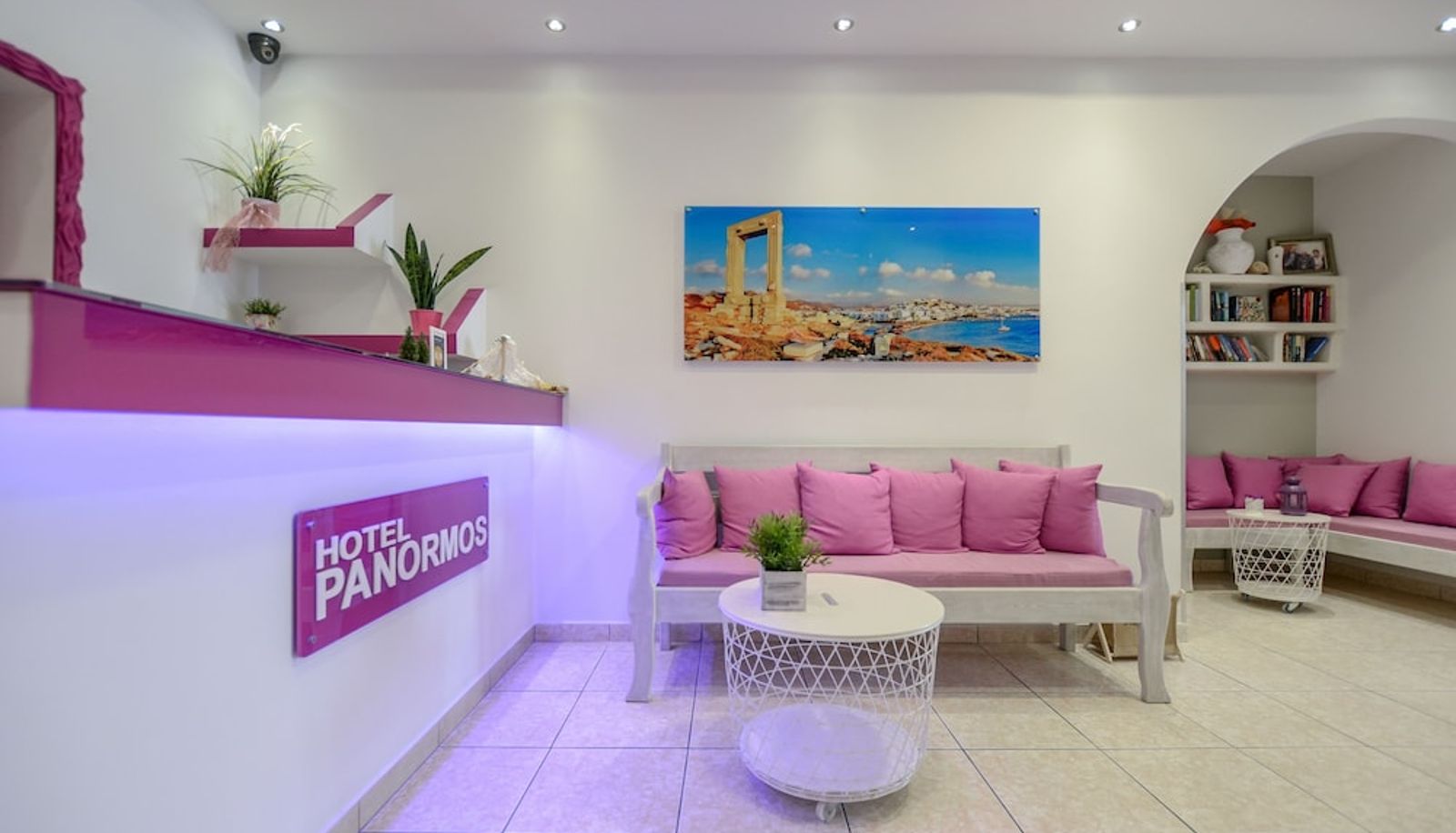 Recepción - Hotel Panormos