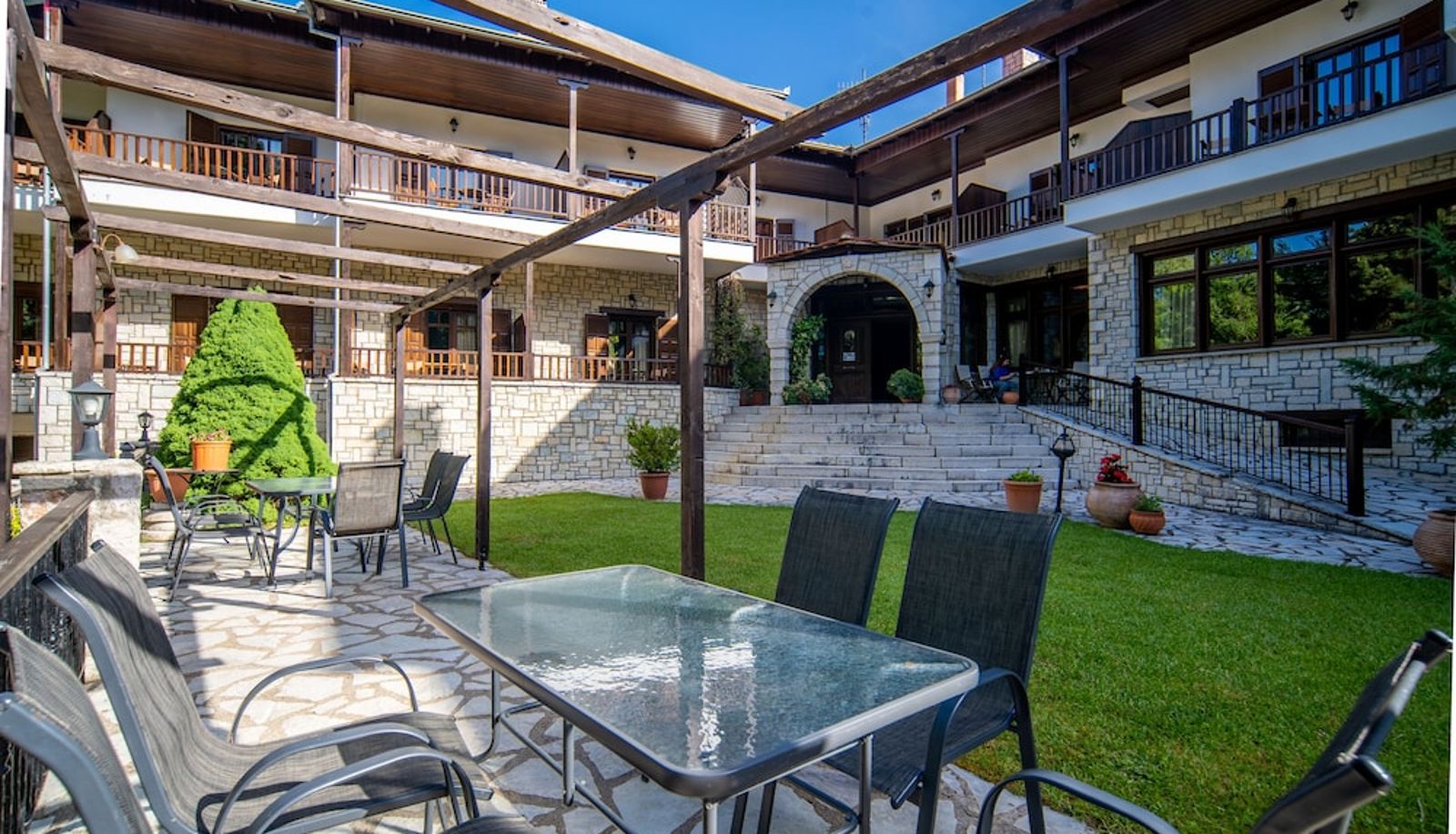 Tuin - Giamandes Hotel