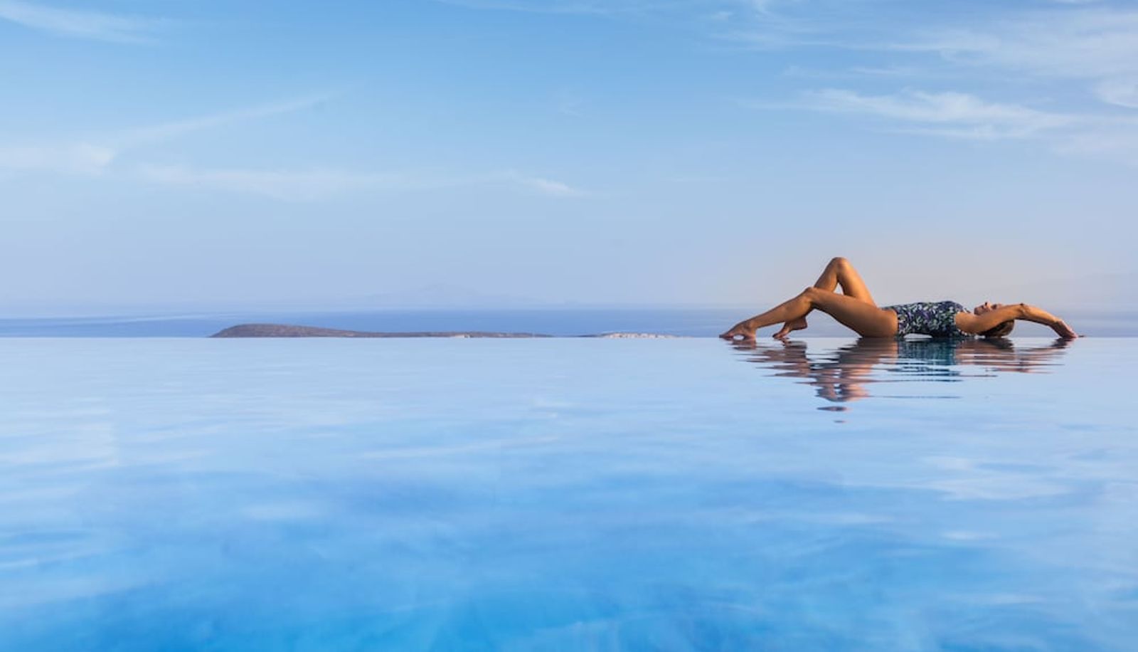 Piscina - Calme Boutique Hotel Paros- Adults Only
