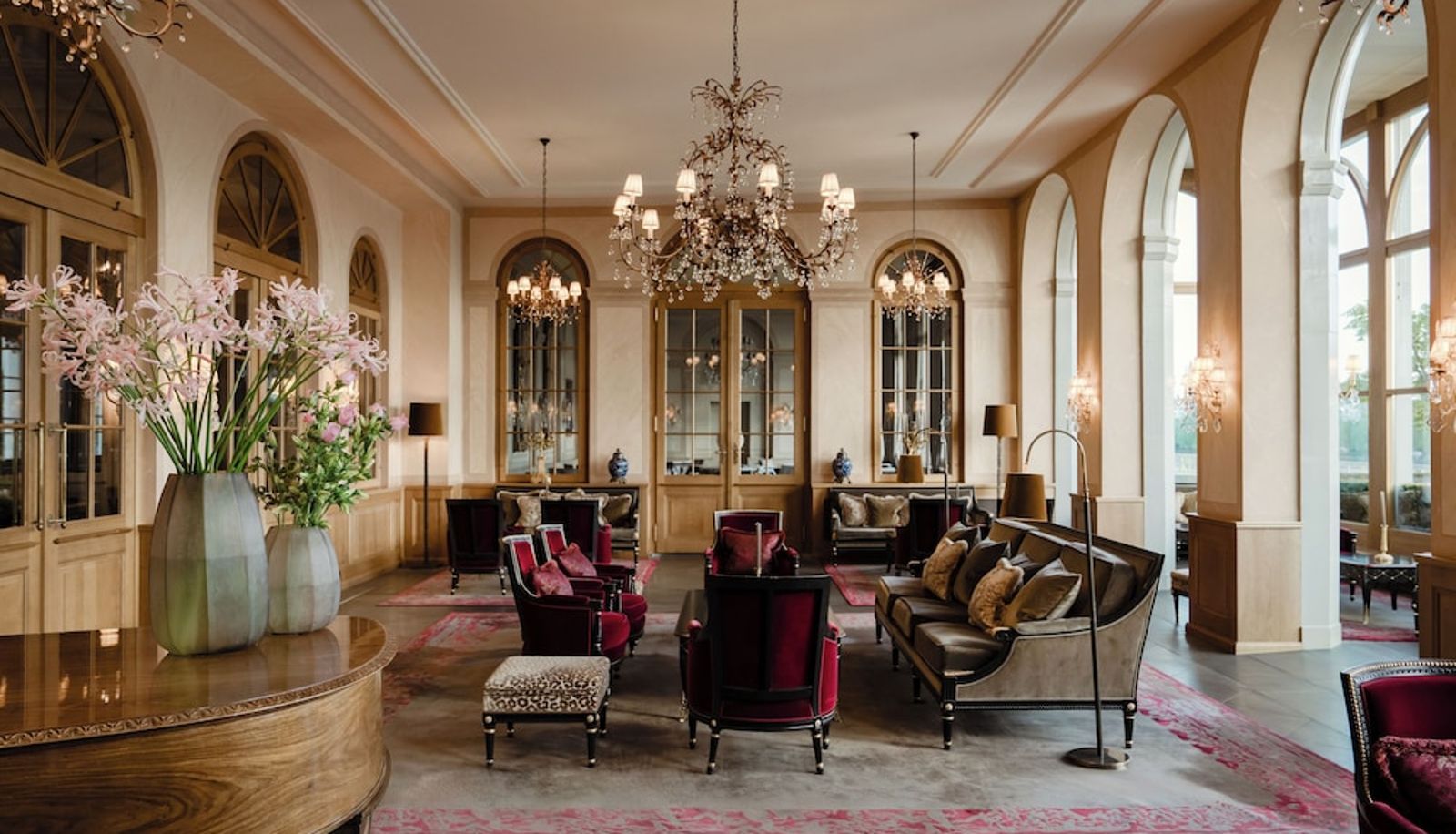 Hall - Grand Hotel Les Trois Rois