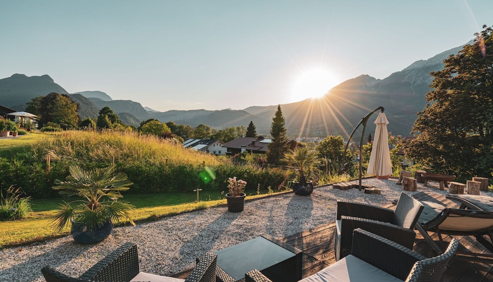 Garten - Villa Sonnenhof Boutique-Hotel