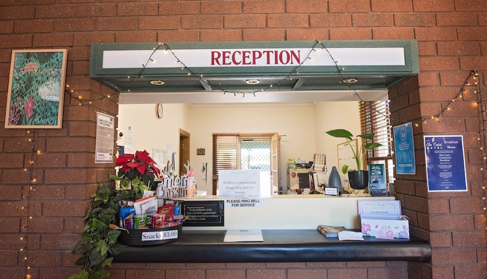 Reception - Elm Court Motel