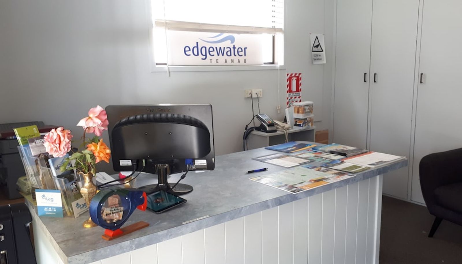 Rezeption - Edgewater Motel Te Anau