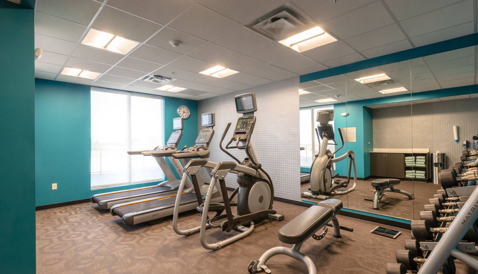 Wellness- en fitnessruimte - Fairfield Inn and Suites by Marriott Sidney