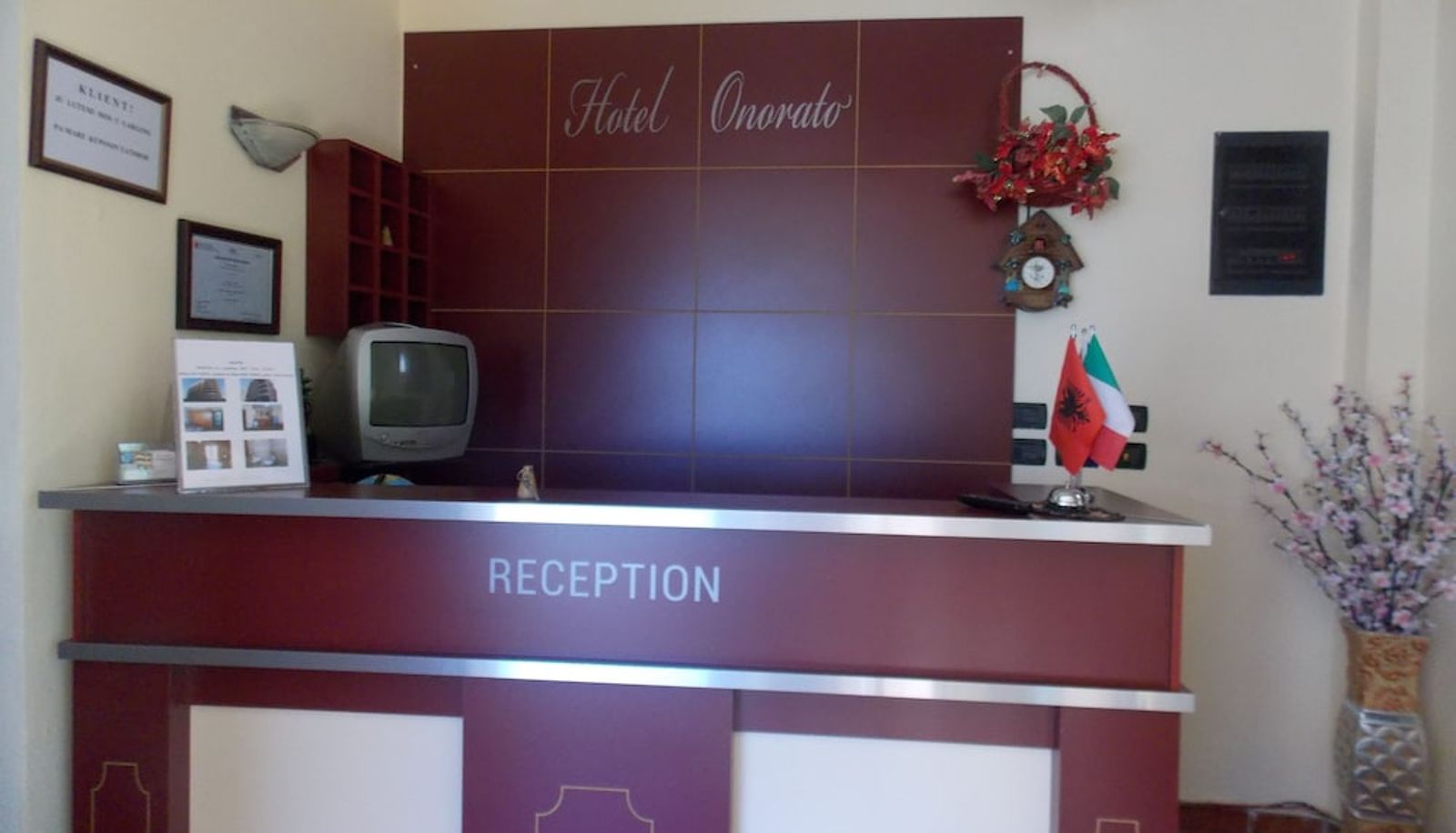 Rezeption - Hotel Onorato