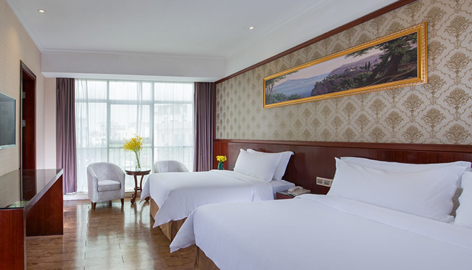 Chambre - vienna hotel (Guangzhou Panyu changlongqiao subway station store) Shiqiao Metro Station(Domestic only)