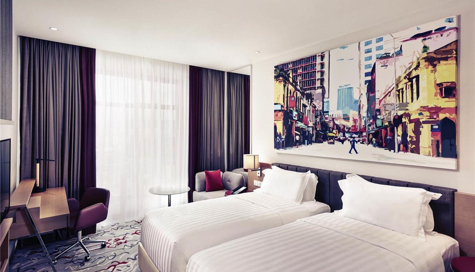 Zimmer - Mercure Kuala Lumpur Shaw Parade