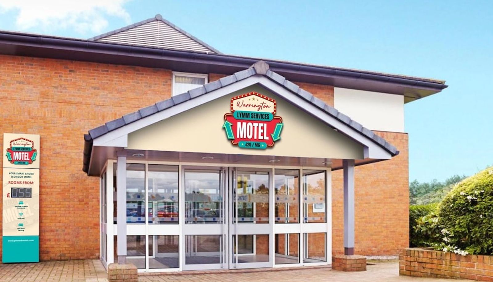 Info - Warrington M6 Motel J20/M6 Lymm Services
