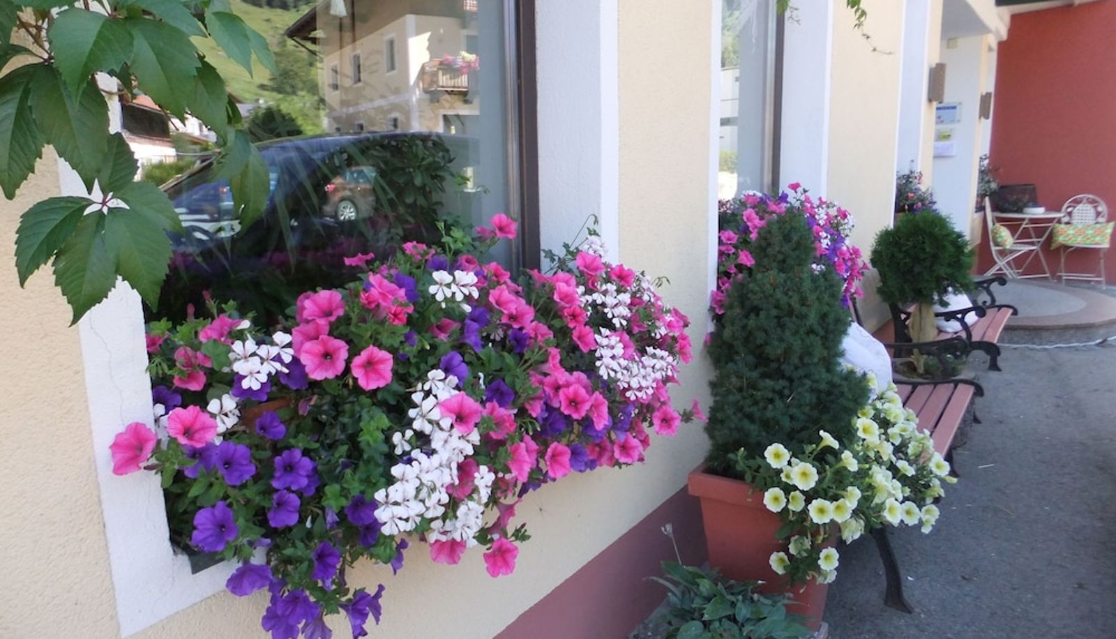 Garten - B&B Oberreiter B&B Pension