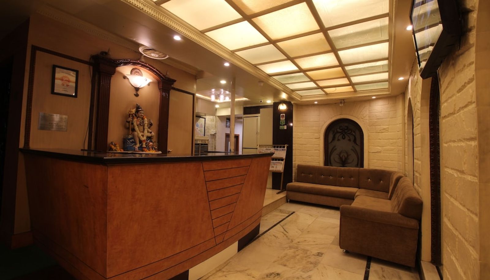 Recepción - Hotel Shivkrupa