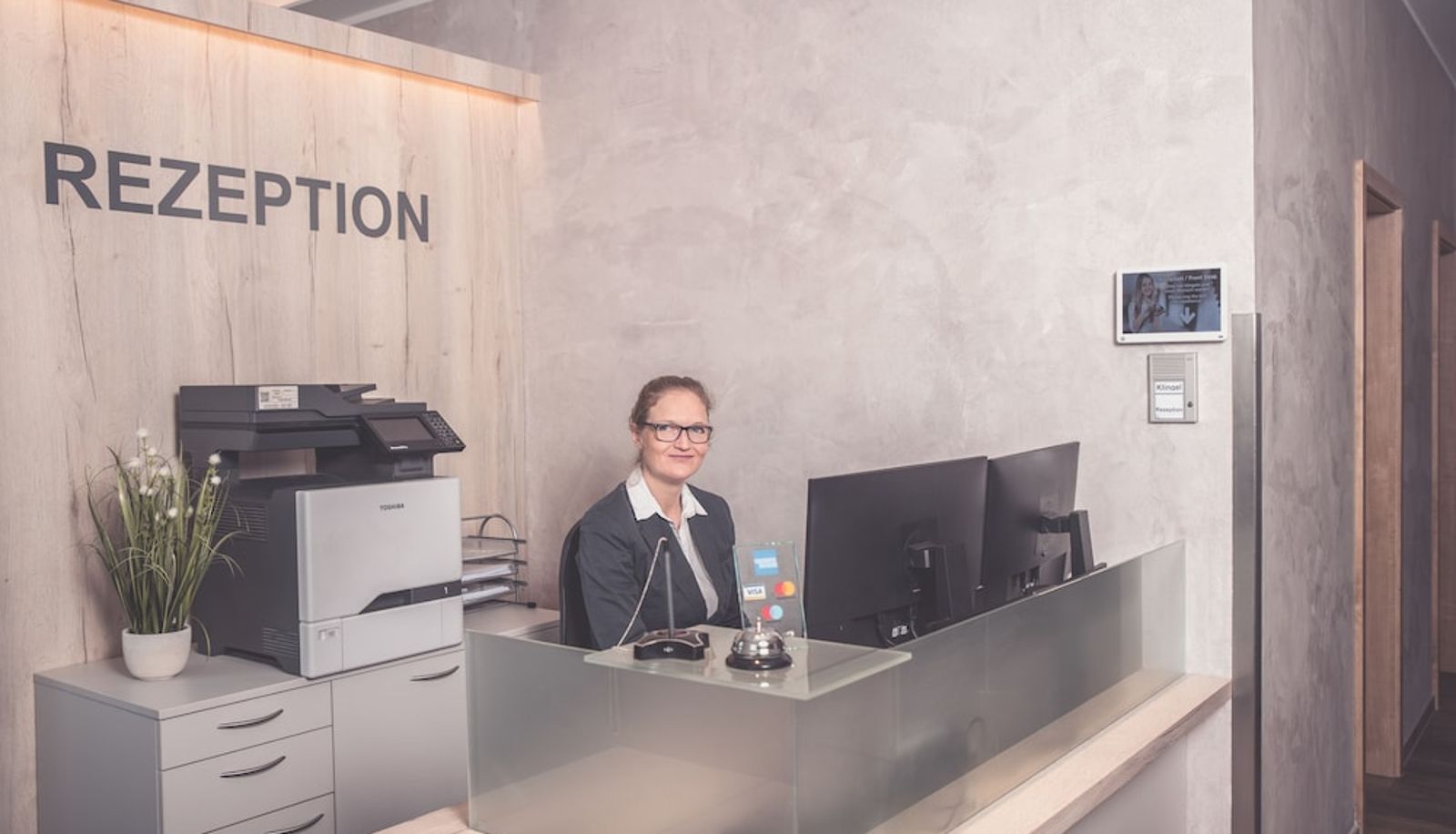 Reception - Klima Hotel Europarc
