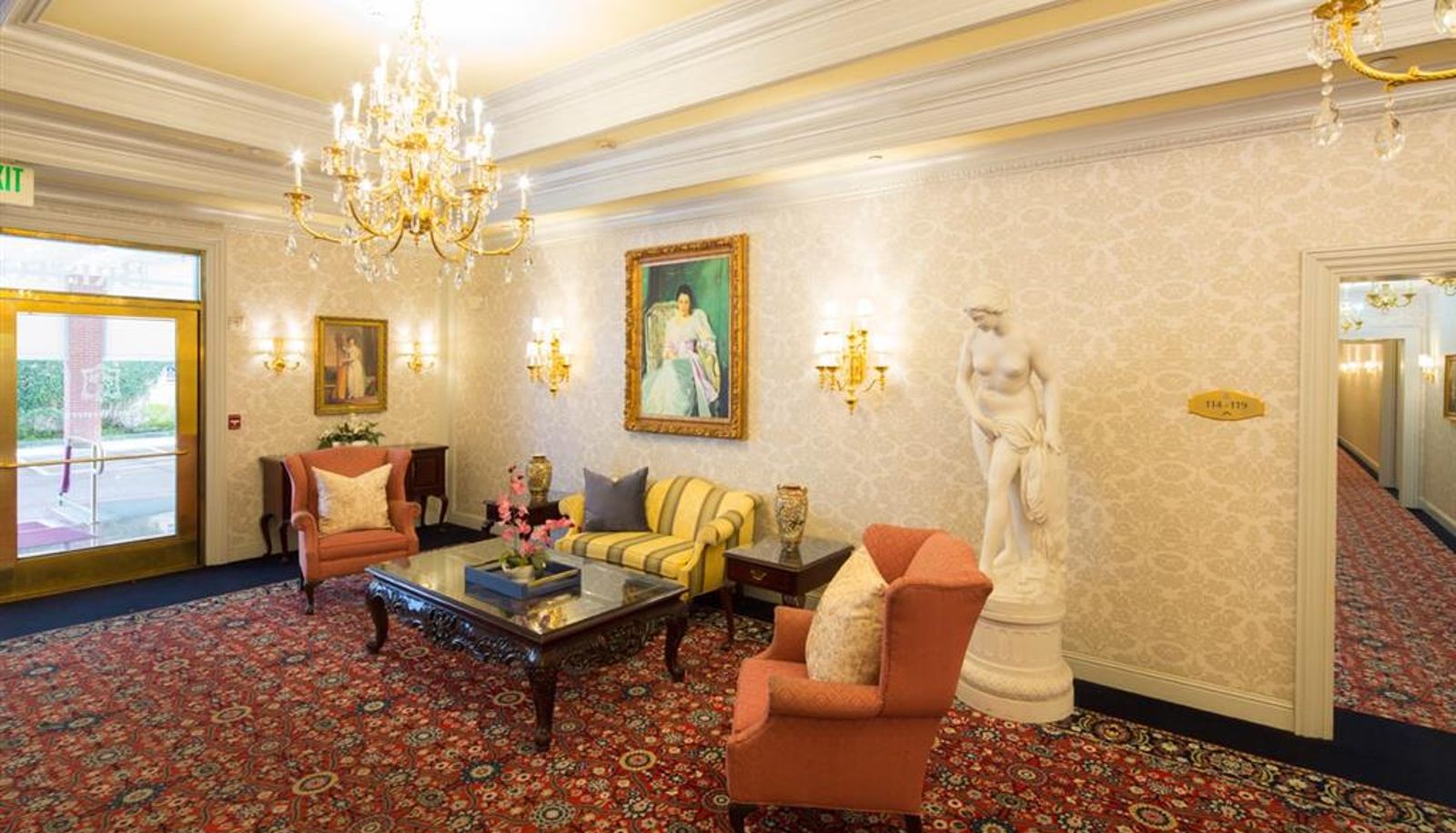 Hall - Bristol Hotel Campbell San Jose
