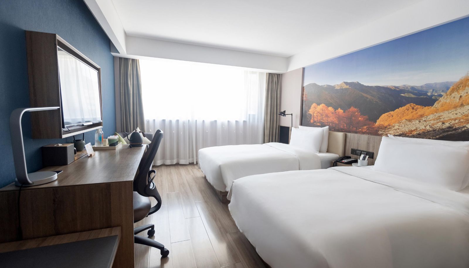 Zimmer - Atour Hotel Shuangyong Ave Yanan Yan'an Shuangyong Avenue Baota Mountain