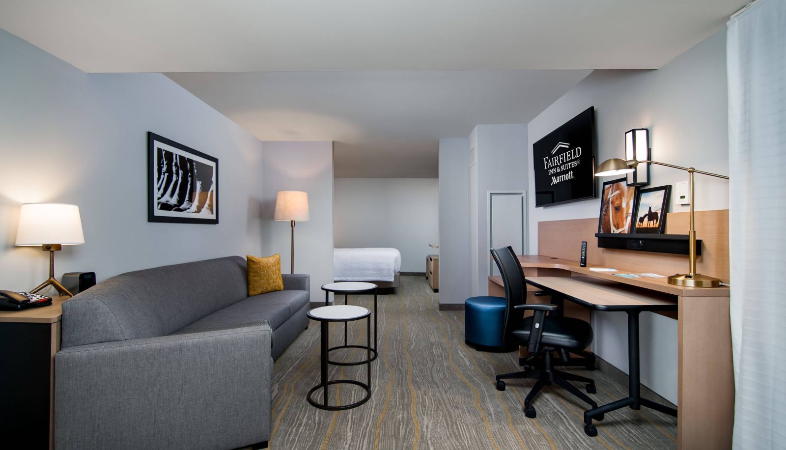 Kamer - Fairfield Inn and Suites by Marriott Ft Worth Downtown Convention Center