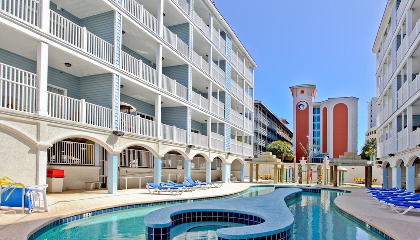 Pool - Myrtle Beach 101A Villa 4 bedroom By Affordable Large Properties