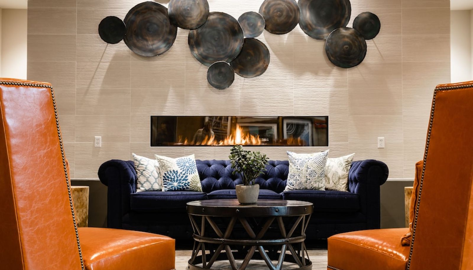Salón - Domicile Suites at Mark on 8th