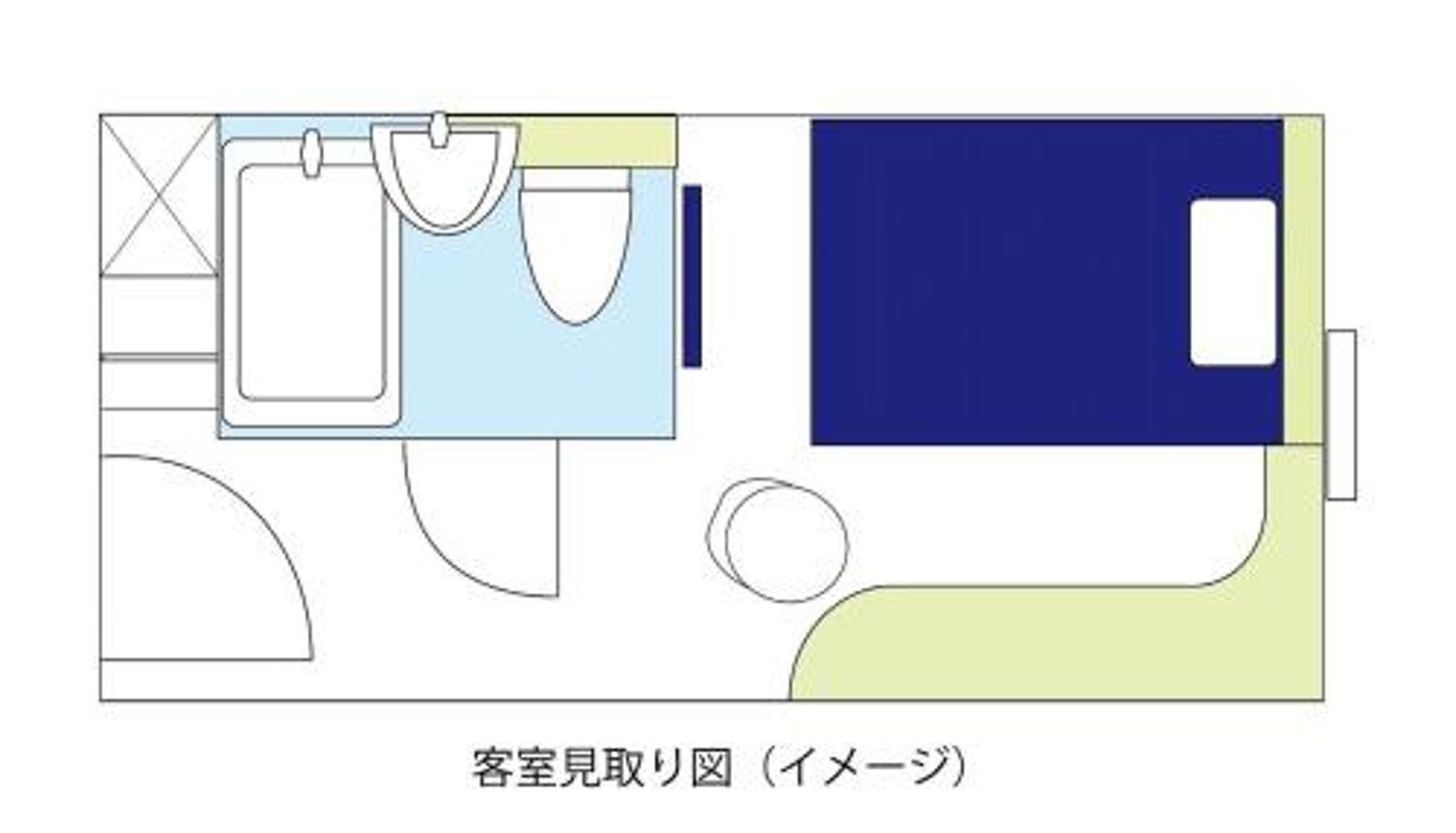 Zimmer - Meitetsu Inn Hamamatsucho