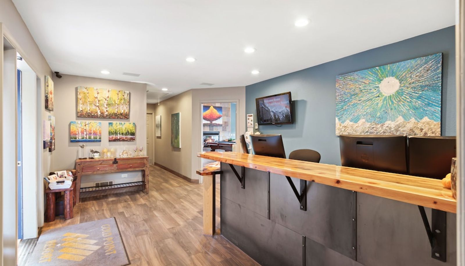 Receptie - Gold Point Resort Breckenridge by Vacatia
