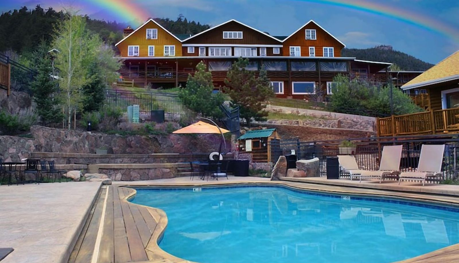 Basen - Marys Lake Lodge Mountain Resort and Condos
