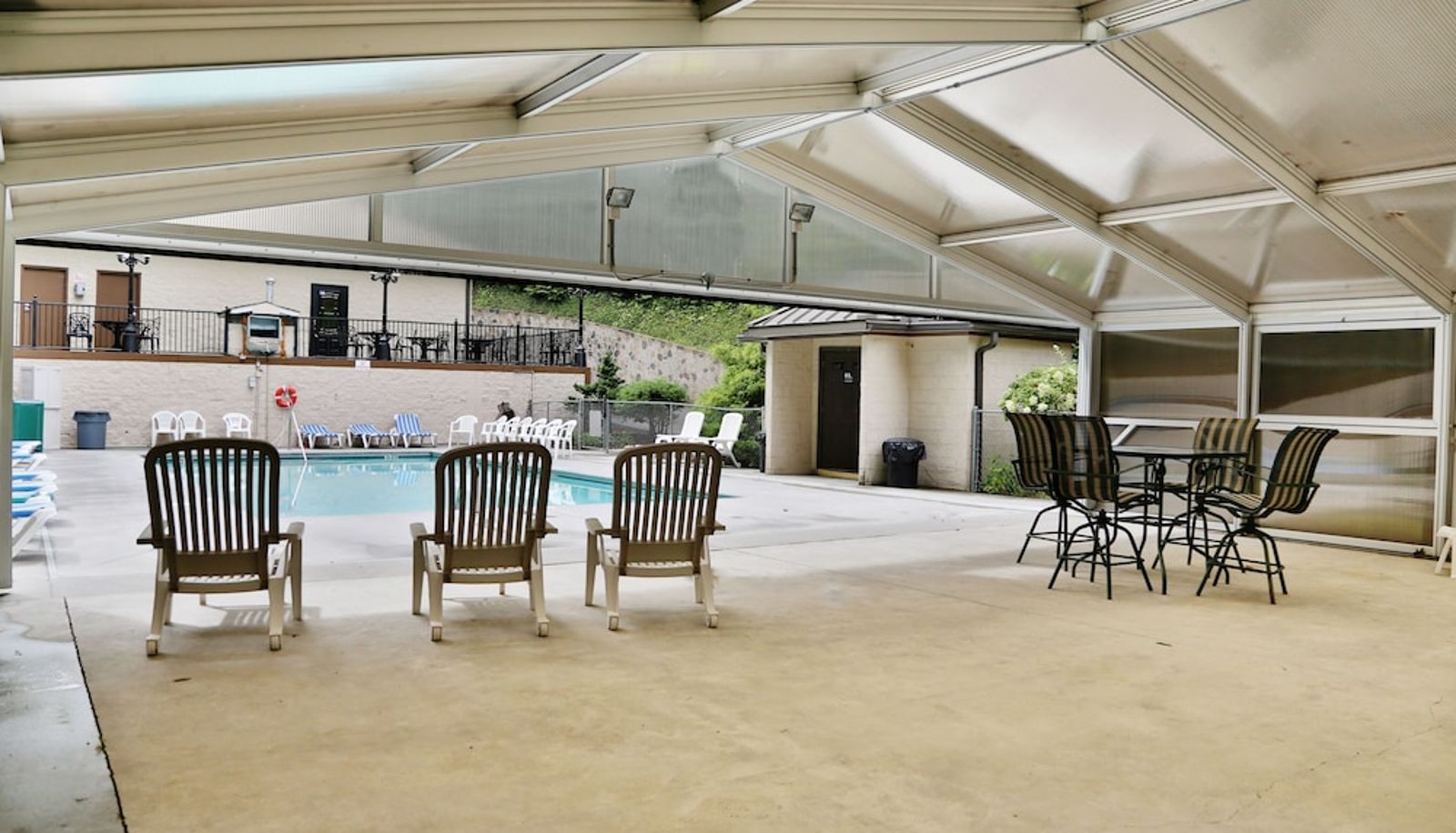 Pool - Pine Needles 6 1 Br cabin by RedAwning