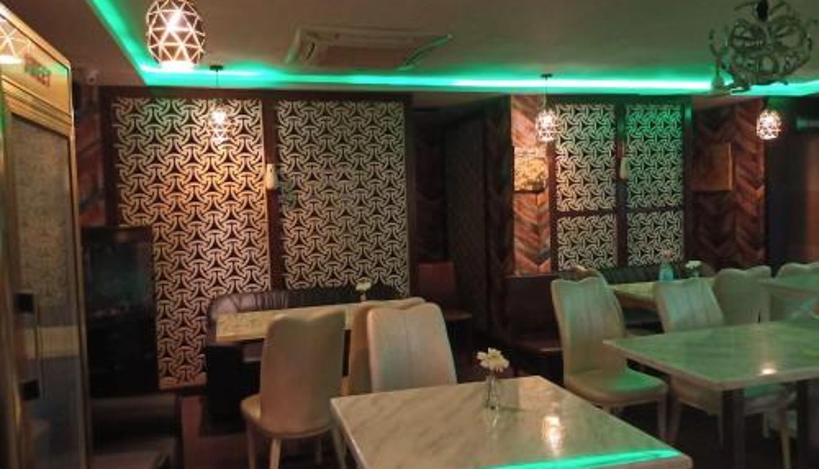 Breakfast room within the restaurant - Dwaraka Inn