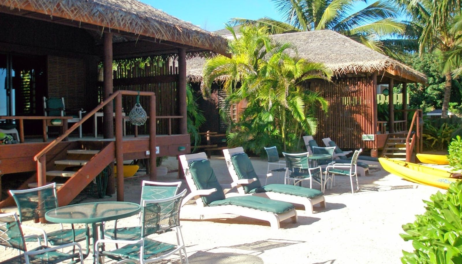 Terasse - Rarotonga Beach Bungalows