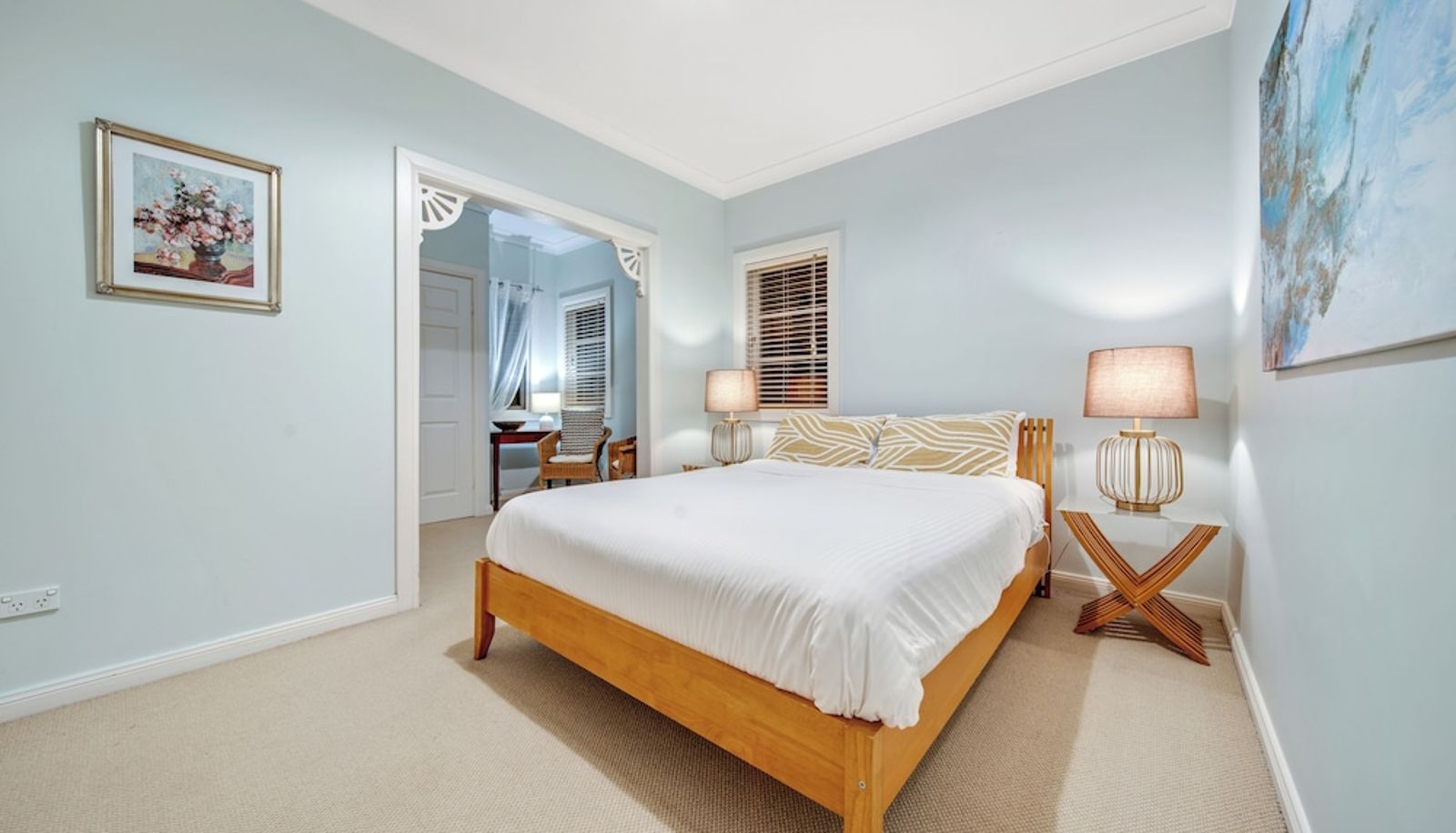 Dreibettzimmer - Whispering Pines Cottages