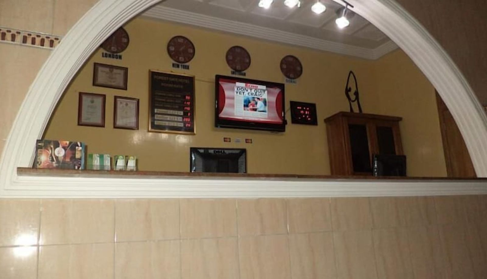 Reception - Royal Cockpit Hotels Accra