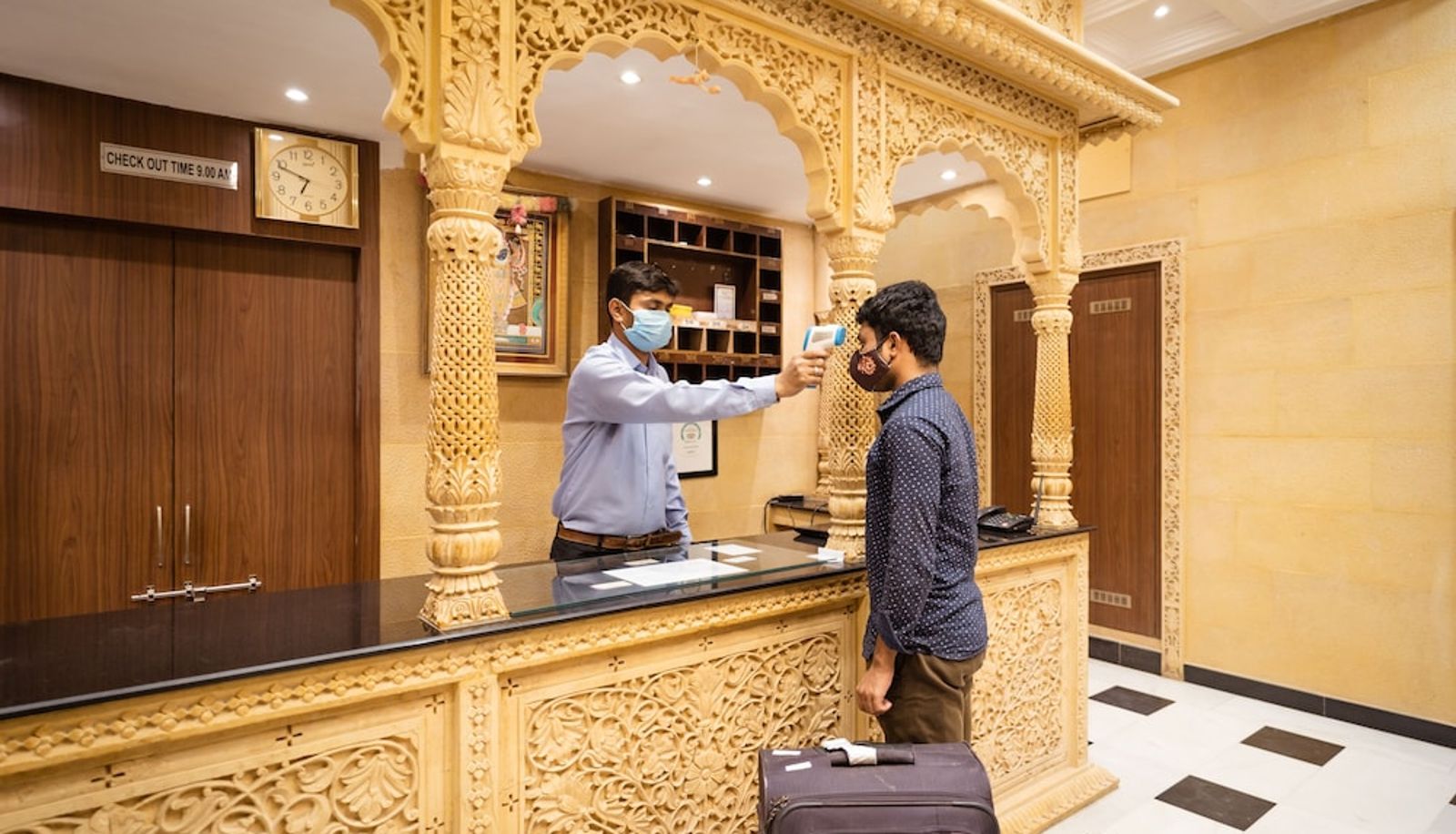 Reception - Hotel Akashdeep