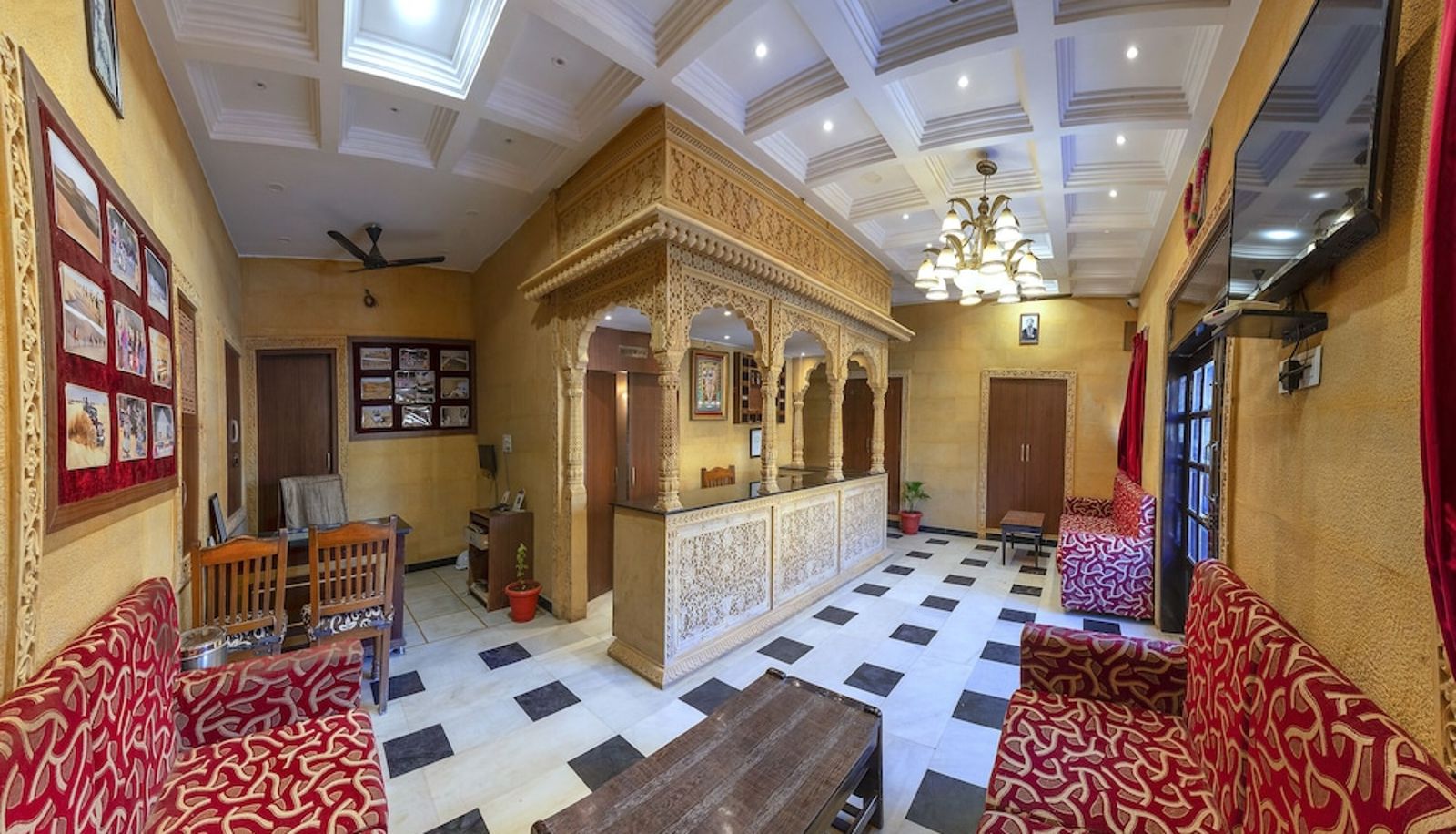 Reception - Hotel Akashdeep