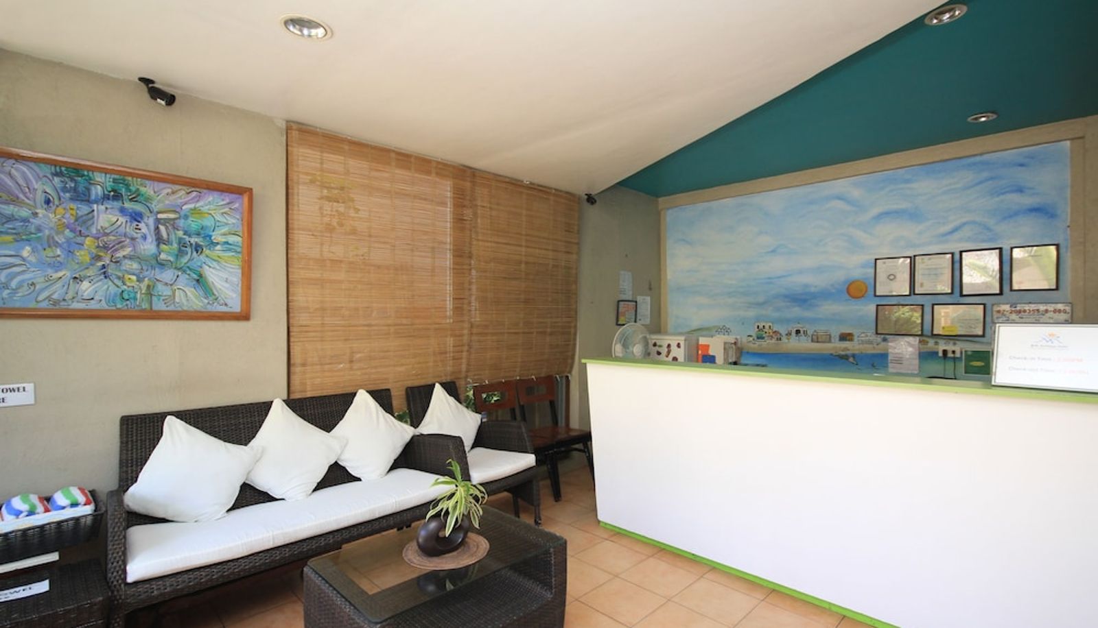 Rezeption - MR Holidays Hotel