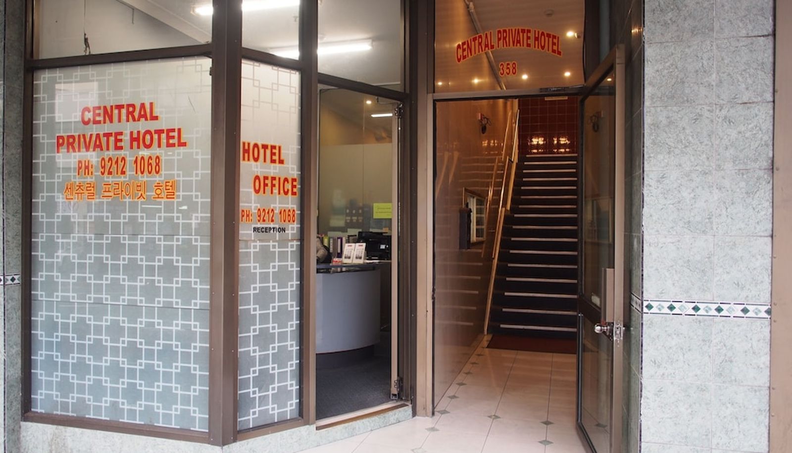 Información - Central Private Hotel
