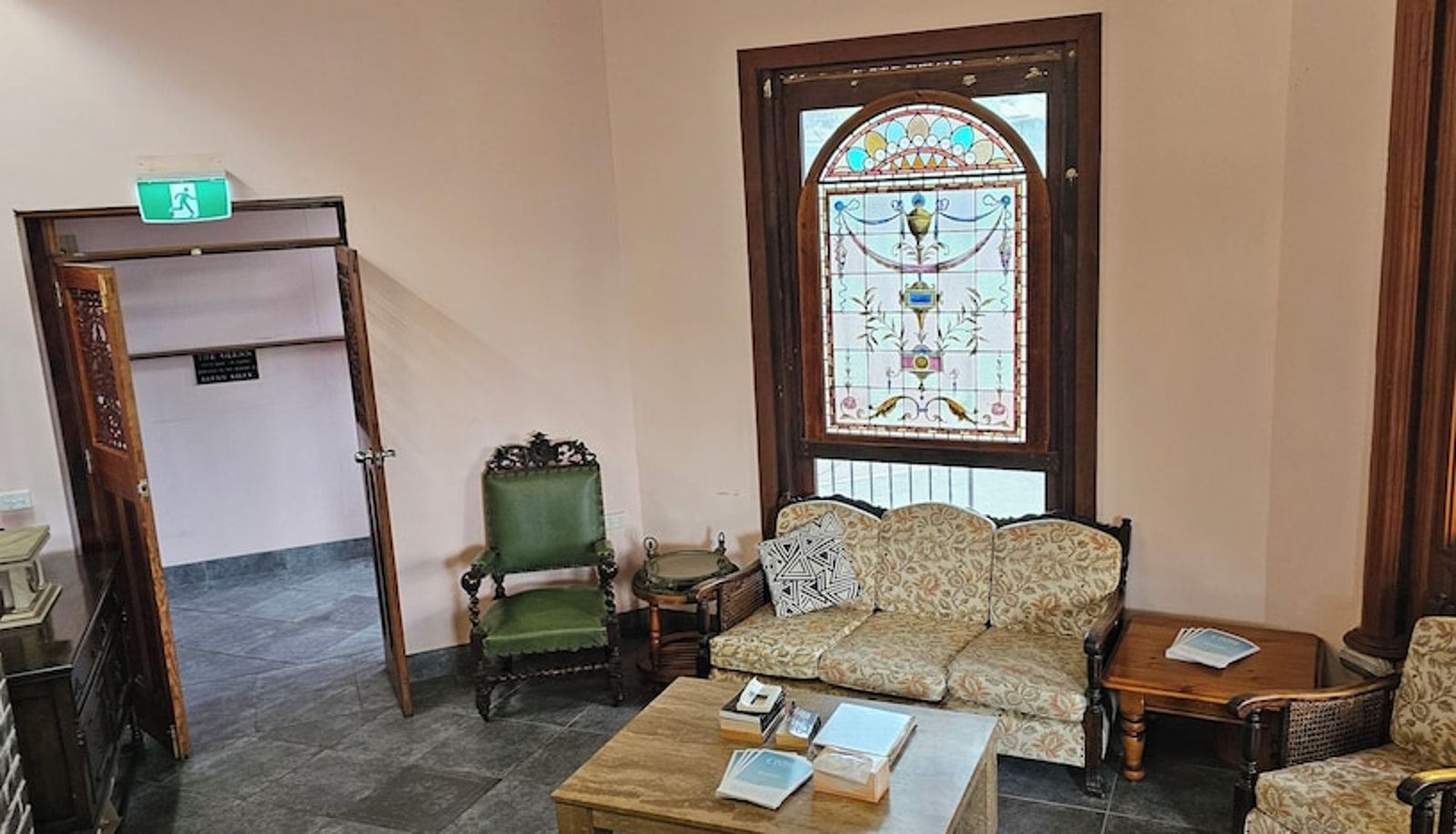Reception - A Railway Lodge
